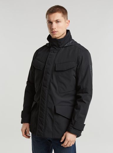 Padded Hooded Field Jacket